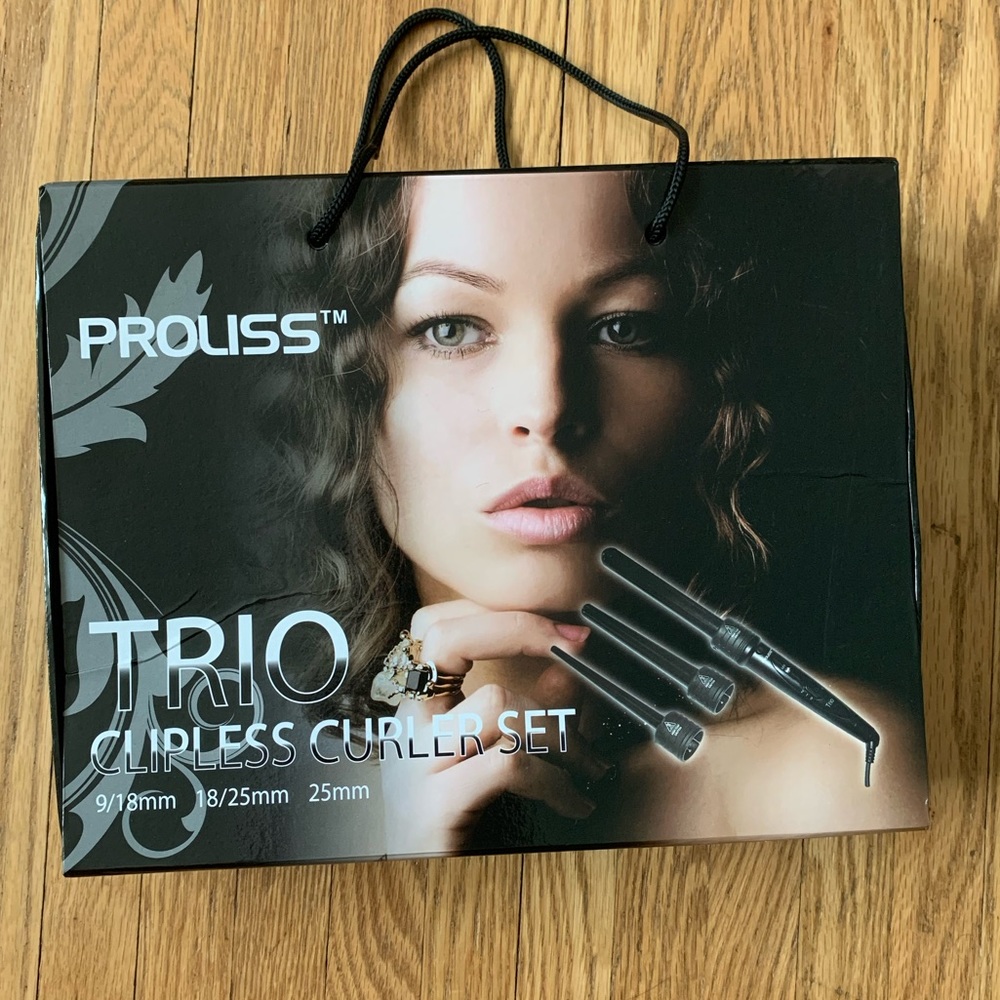 Proliss Trio Clipless Interchangeable Curler Set